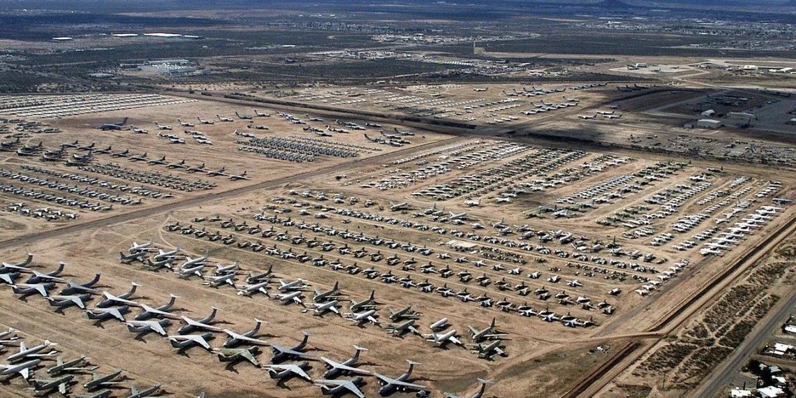 The Boneyard, Fasilitas Penyimpanan 4.000 Pesawat Militer AS