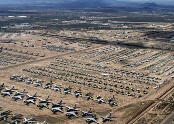 The Boneyard, Fasilitas Penyimpanan 4.000 Pesawat Militer AS
