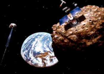 Sebuah Kantong Tiup Raksasa Bisa Menangkap Asteroid dan Sampah Antariksa