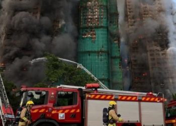 Korban Tewas Kebakaran Blok Apartemen Hong Kong Jadi 128 Orang