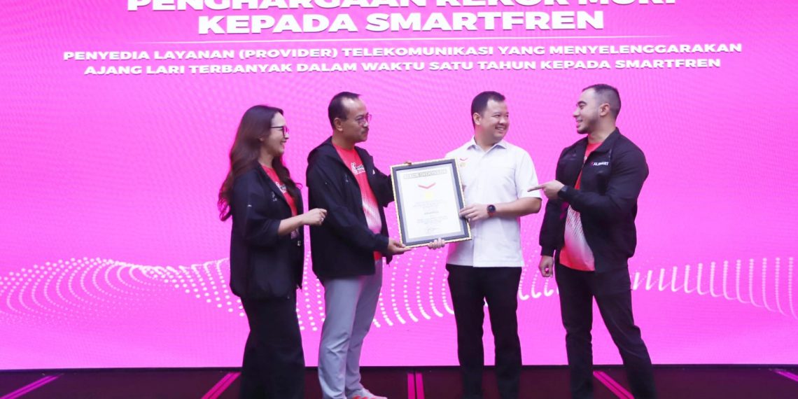 Smartfren Fun Run 2025 Raih Rekor Muri