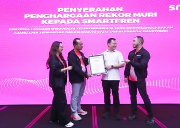 Smartfren Fun Run 2025 Raih Rekor Muri
