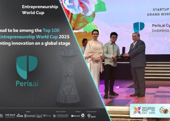 Peris.ai Cybersecurity Raih Gelar Startup Terbaik ASEAN di ABA 2025 dan Masuk 100 Besar Dunia di EWC 2025