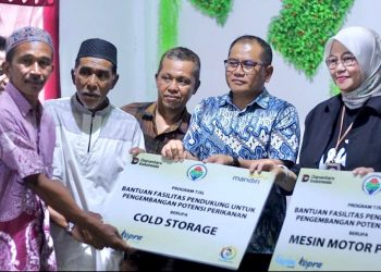 Bank Mandiri Dukung Nelayan Desa Bukamog Sulawesi Tengah Lewat Bantuan Alat Tangkap dan Fasilitas Penyimpanan