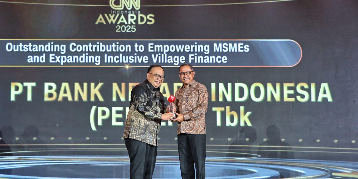 BNI Diganjar Penghargaan atas Dedikasi dalam Pemberdayaan UMKM dan Keuangan Inklusif di Desa