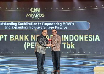 BNI Diganjar Penghargaan atas Dedikasi dalam Pemberdayaan UMKM dan Keuangan Inklusif di Desa