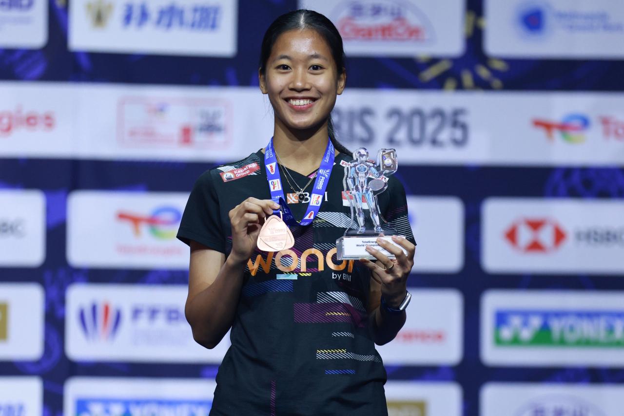 BNI Apresiasi Prestasi Putri Kusuma Wardani di Hylo Open 2025