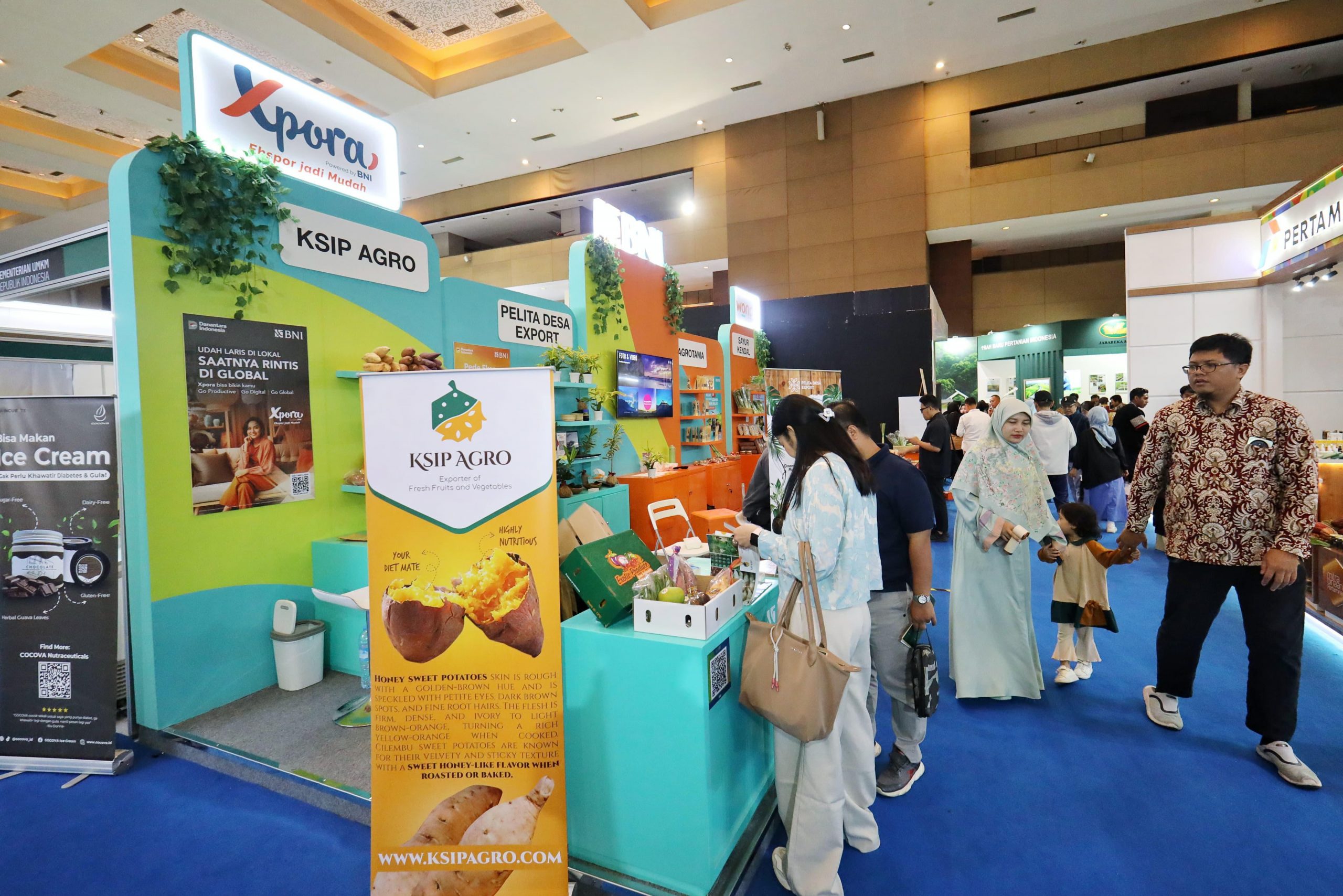 BNI Perkuat Ketahanan Pangan Nasional Lewat Dukungan di Agrinex Expo 2025