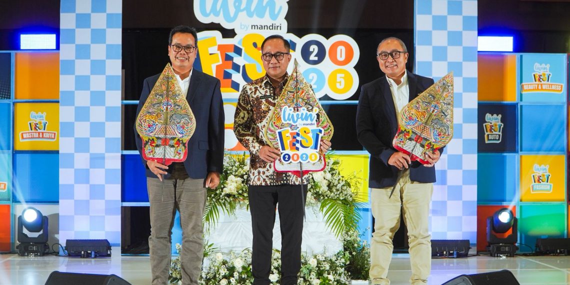 Keren! Bank Mandiri Gelar Livin’ Fest 2025 di Semarang, Perkuat Sinergi UMKM dan Ekonomi Kreatif Nasional