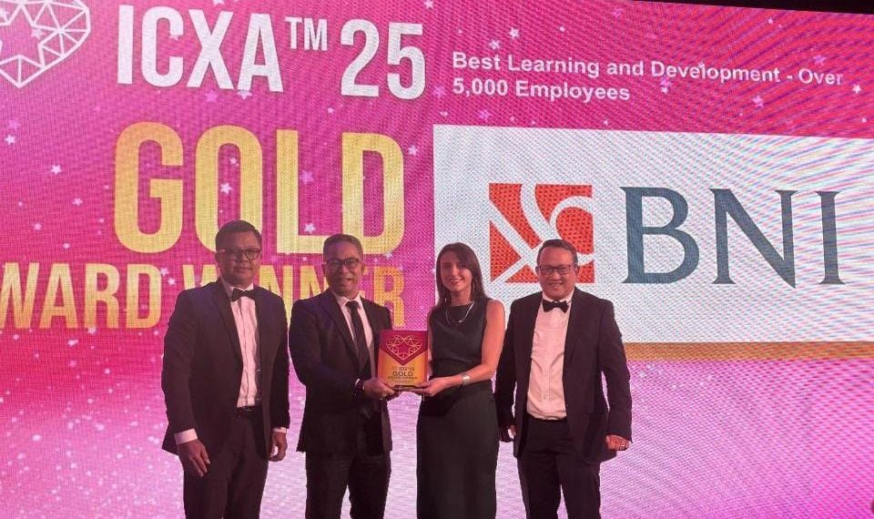 BNI Raih Dua Penghargaan di ICXA 2025 Berkat Inovasi Digital dan Transformasi Layanan