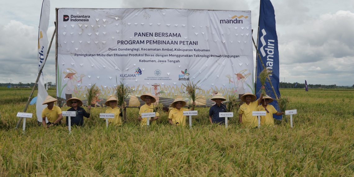 Bank Mandiri Dorong Ketahanan Pangan, Dampingi Petani Kebumen Tekan Potensi Gagal Panen