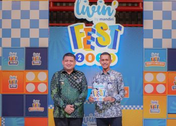 Bank Mandiri Gelar Livin’ Fest 2025 di Makassar, Perkuat Sinergi UMKM dan Industri Kreatif