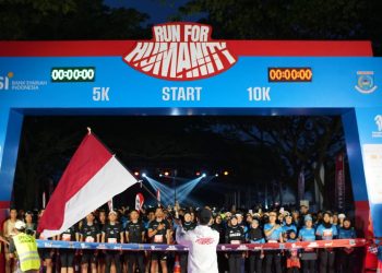 BSI Dorong Literasi Keuangan Syariah untuk Anak Muda Lewat Aktivasi Emas di Event Run for Humanity
