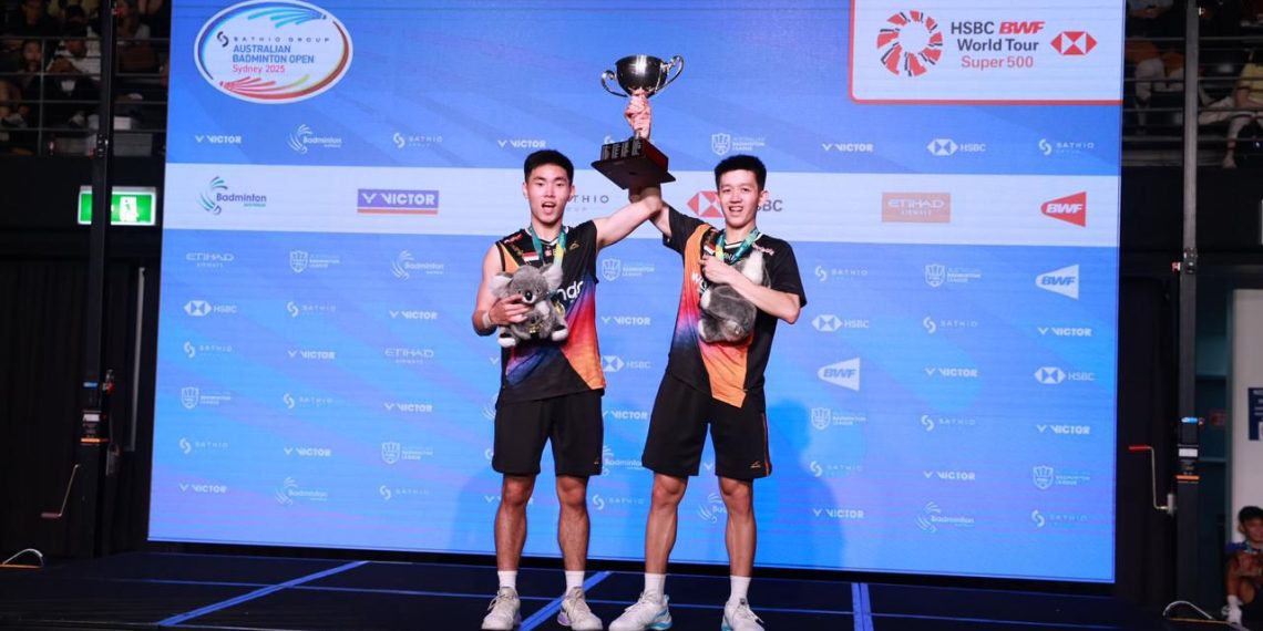 Raymond/Joaquin Catat Kemenangan Bersejarah di Debut Super 500 Australia Open 2025