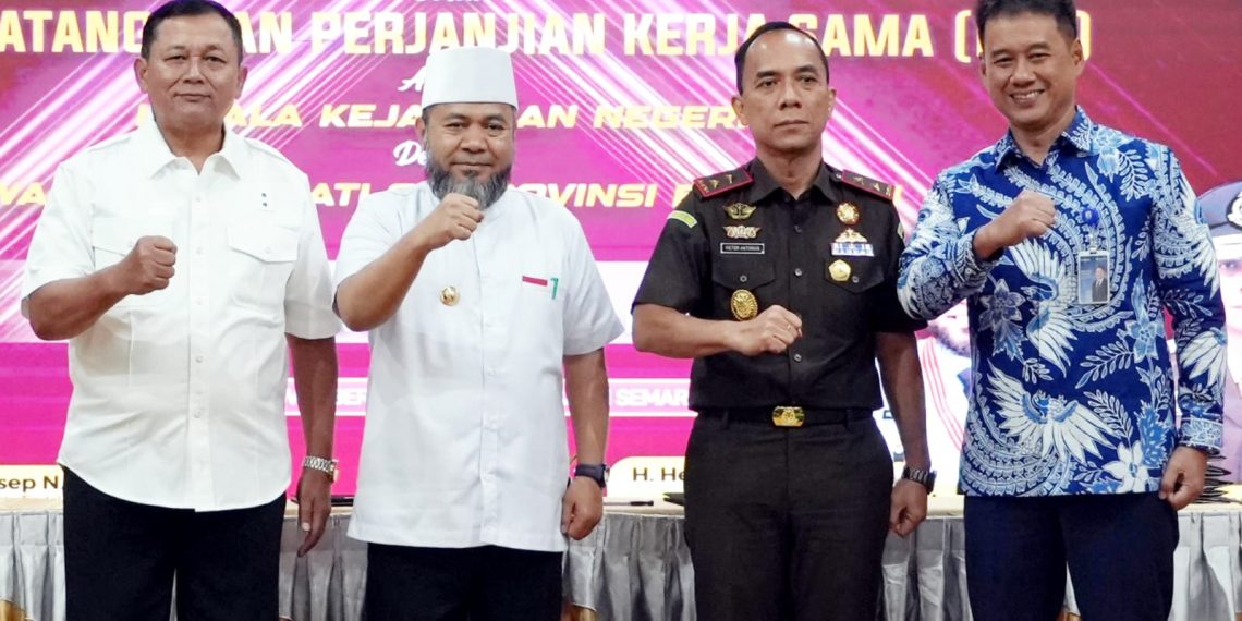 Jamkrindo, Kejagung, dan Pemprov Bengkulu Perkuat Sinergi Dukung Pelaksanaan Pidana Kerja Sosial