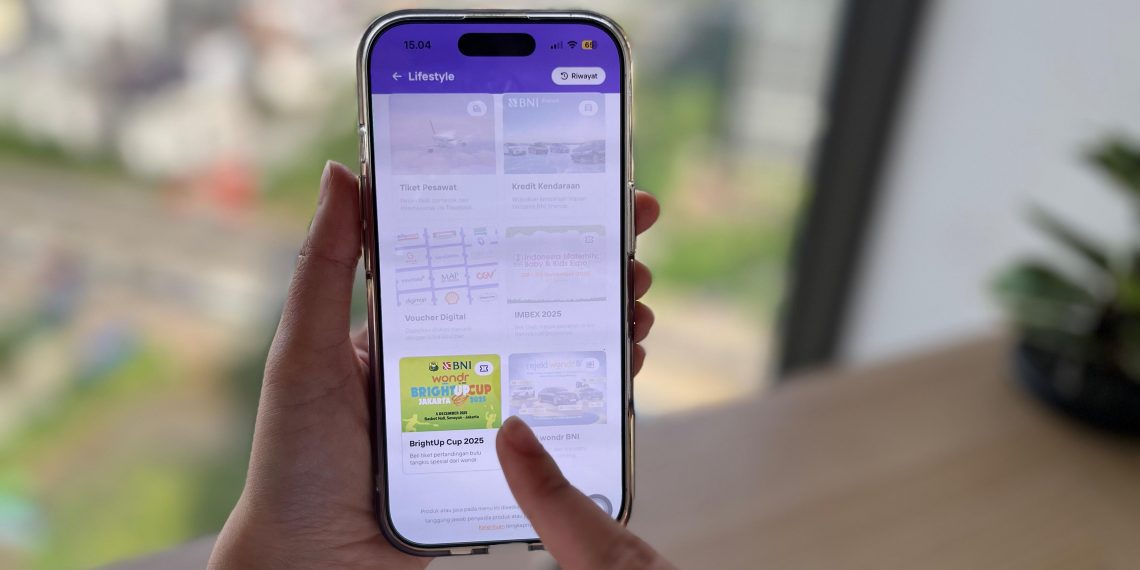 BNI Tawarkan Akses Spesial ke wondr BrightUp Cup 2025 Lewat Promo Buy 1 Get 2 di wondr by BNI