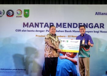 Bank Mandiri Taspen Gelar Program ‘Mantap Mendengar’, 250 Lansia Pekanbaru Terima Alat Bantu Dengar Gratis