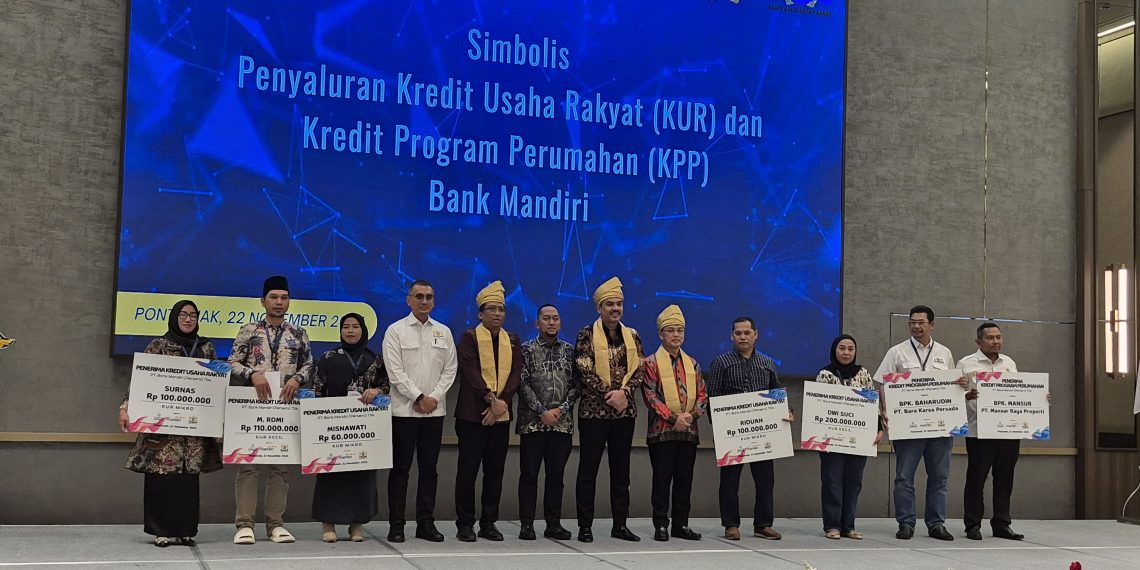 Bank Mandiri Dorong Penguatan Ekonomi Kalbar Lewat Akselerasi KUR dan Optimalisasi Komoditas Lokal