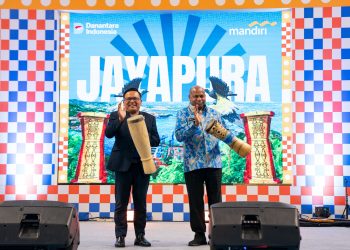 Bank Mandiri Gelar Livin’ Fest Jayapura 2025 di GOR Cenderawasih, Dorong Konektivitas UMKM, Industri Kreatif, dan Layanan Finansial