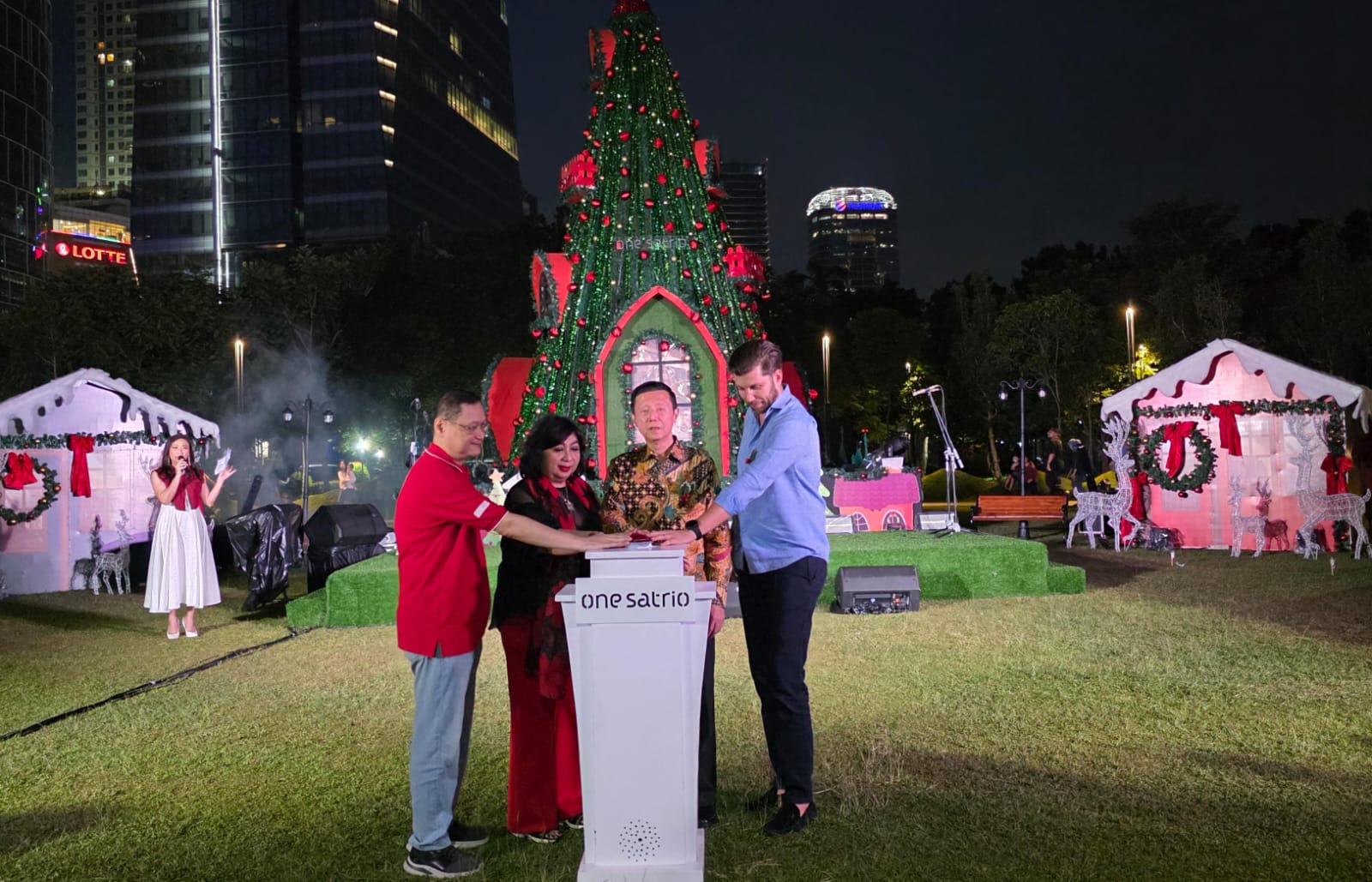 One Satrio Perkenalkan Christmas Village Paling Menawan di Jakarta