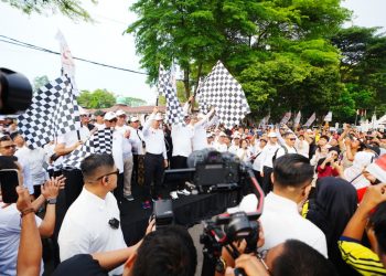 Kapolri Hadiri Jalan Santai PWI, Ajak Pers Perkuat Kolaborasi Lawan Hoaks