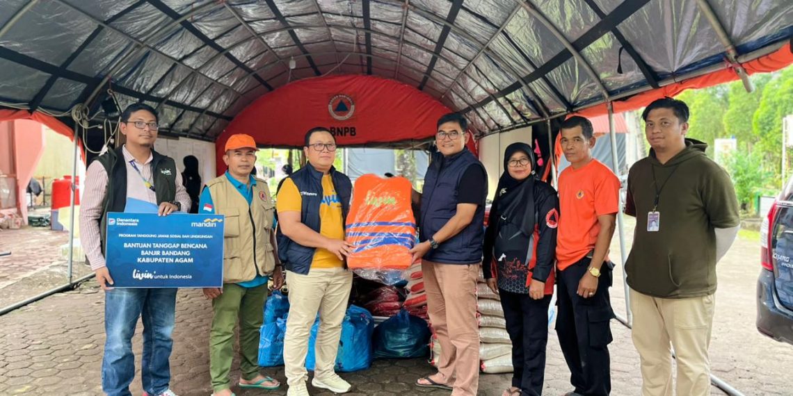 Bank Mandiri Perkuat Aksi Kemanusiaan di Sumatera, Salurkan Ribuan Bantuan Darurat bagi Warga Terdampak Bencana
