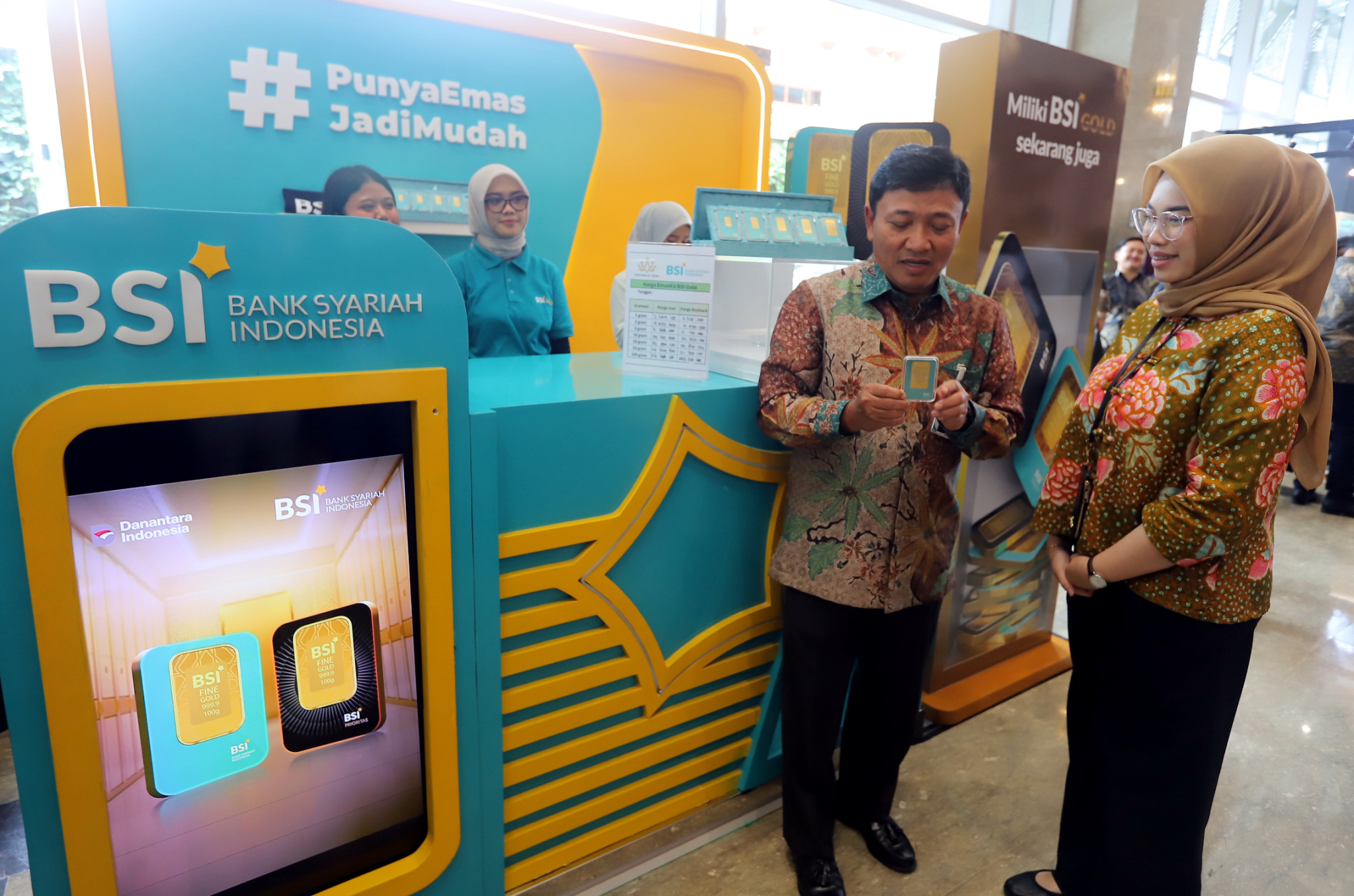 BSI Kantongi Izin Bulion Bank Layanan Simpanan Emas