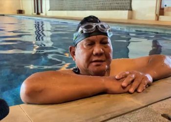 Renang Jadi Olahraga Favorit Prabowo, Ternyata Ini Sebabnya