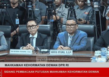 MKD Putuskan Sahroni, Eko dan Nafa Bersalah, Adies dan Uya Lolos