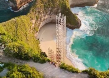 Proyek Lift Kaca Rp 200 Miliar di Kelingking Dibongkar Pemprov Bali