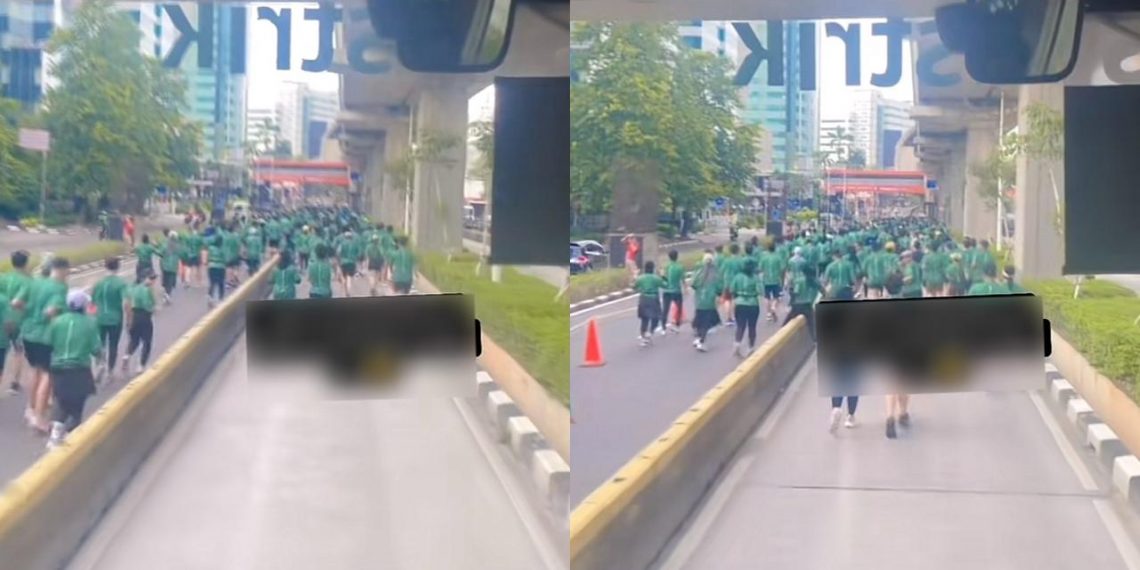 Pelari Kalcer di Jalur Busway, TransJakarta Tersendat Hingga Warganet Murka