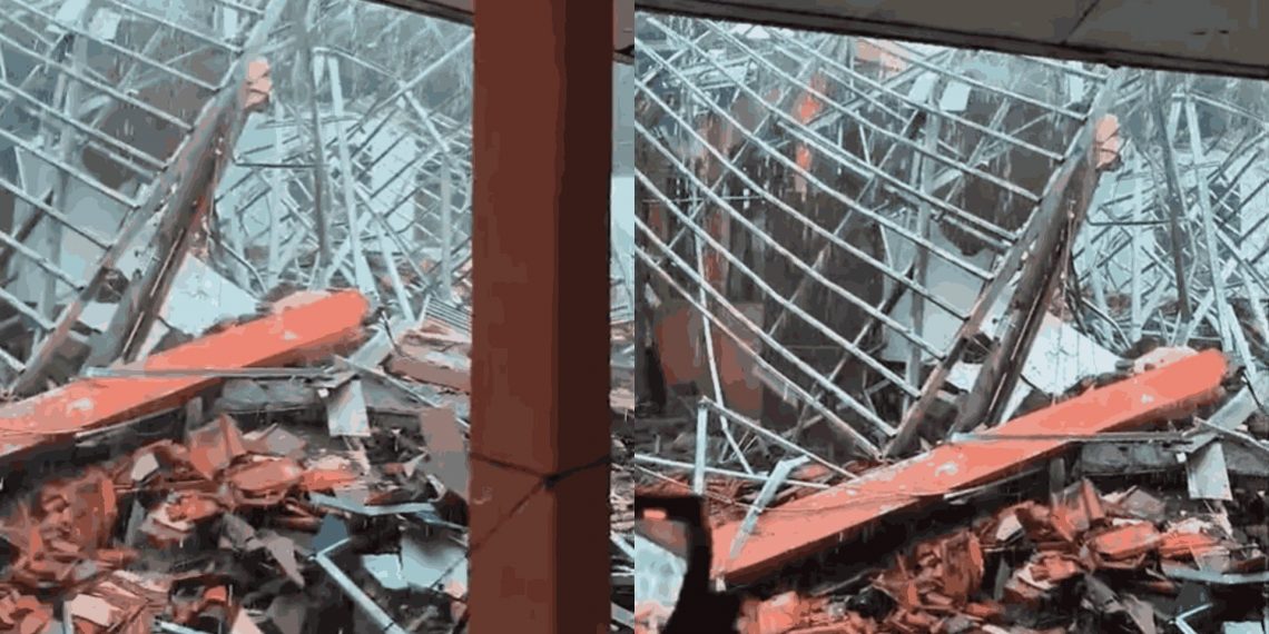 Cuaca Ekstrem Bikin Atap Sekolah di Bogor Roboh, 44 Siswa Terluka