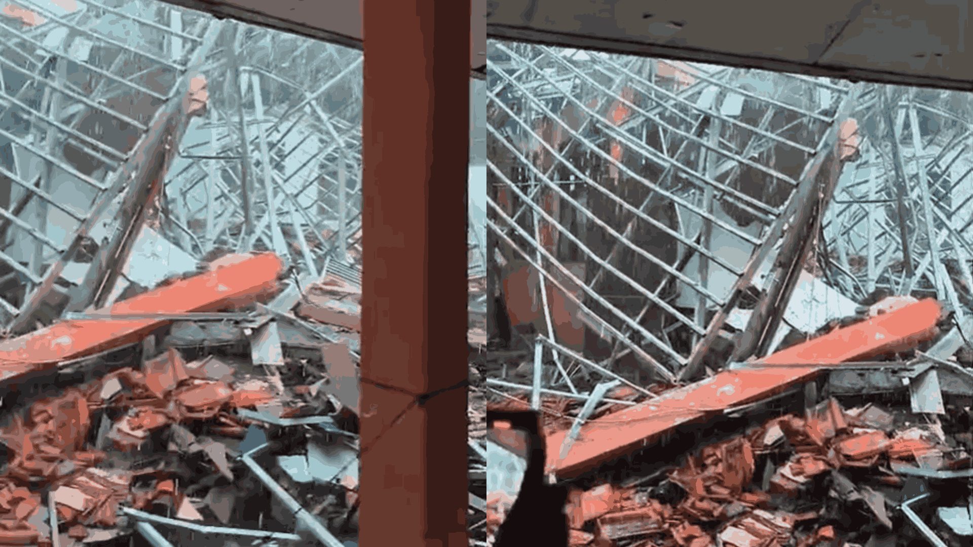 Cuaca Ekstrem Bikin Atap Sekolah di Bogor Roboh, 44 Siswa Terluka