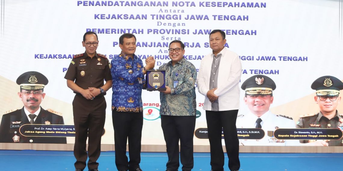 Jamkrindo Perkuat Pemberdayaan Sosial Lewat Kerja Sama Strategis dengan Kejagung dan Pemprov Jawa Tengah