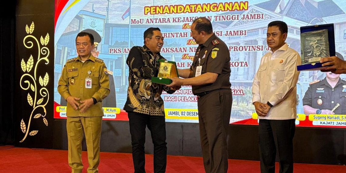 Jamkrindo Perkuat Pemberdayaan Sosial melalui Kolaborasi Keadilan Restoratif dengan Kejagung dan Pemprov Jambi