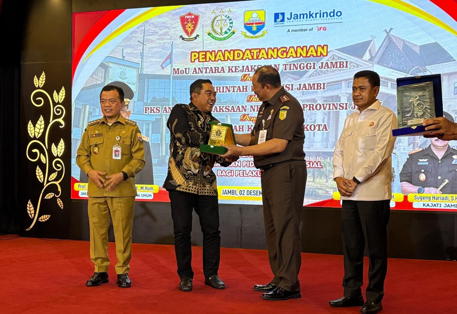 Jamkrindo Perkuat Pemberdayaan Sosial melalui Kolaborasi Keadilan Restoratif dengan Kejagung dan Pemprov Jambi