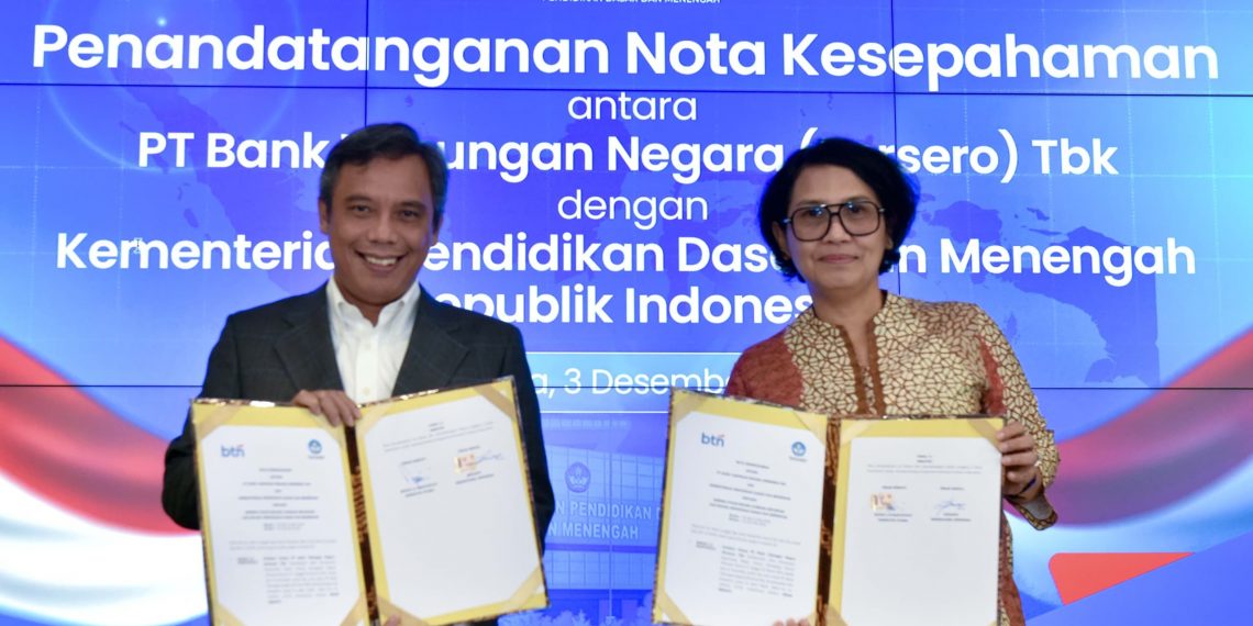 BTN Bersinergi Dengan Kemendikdasmen Tingkatkan Literasi Keuangan Anak Muda