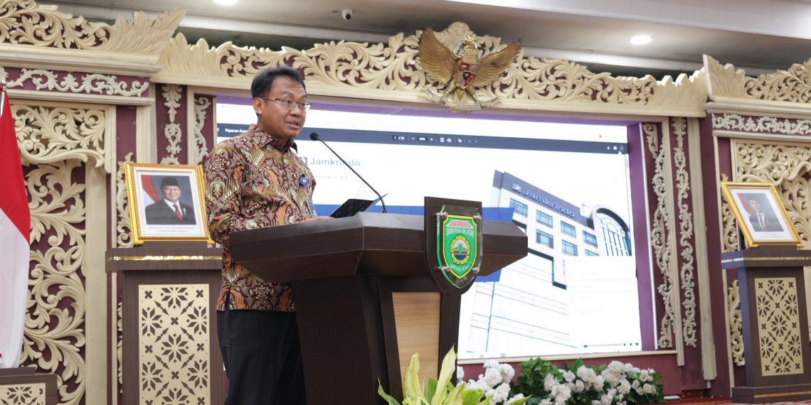 Jamkrindo, Kejaksaan RI, dan Pemprov Sumsel Perkuat Sinergi Keadilan Restoratif Lewat Pelatihan Pidana Kerja Sosial