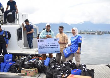 Bank Mandiri Taspen dan Mandiri Amal Insani Perkuat Aksi Kemanusiaan untuk Korban Bencana di Sumatra dan Aceh