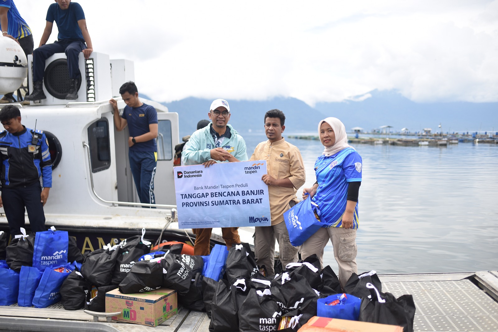 Bank Mandiri Taspen dan Mandiri Amal Insani Perkuat Aksi Kemanusiaan untuk Korban Bencana di Sumatra dan Aceh