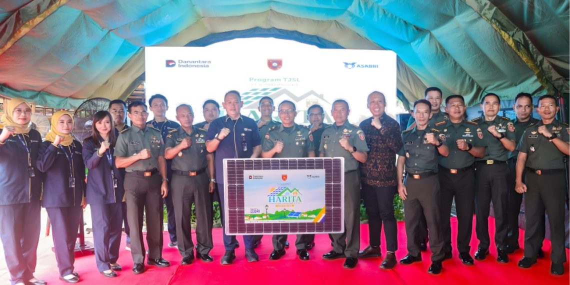 ASABRI Dorong Energi Terbarukan Lewat Program HARITA: PLTS Resmi Beroperasi di Integrated Farming System Kodam VI/Mulawarman