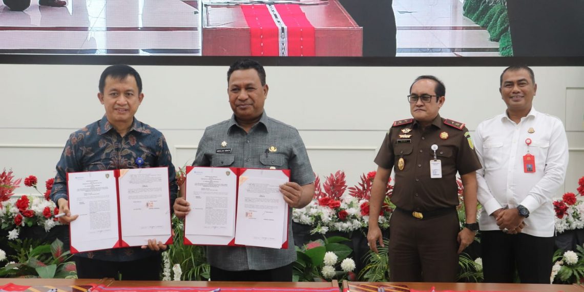 Jamkrindo Teken Kesepakatan Bersama dengan Pemrov Maluku