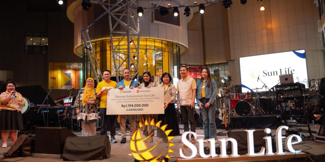 Sun Life Indonesia Perkuat Solidaritas untuk Pemulihan Korban Banjir dan Longsor di Sumatra