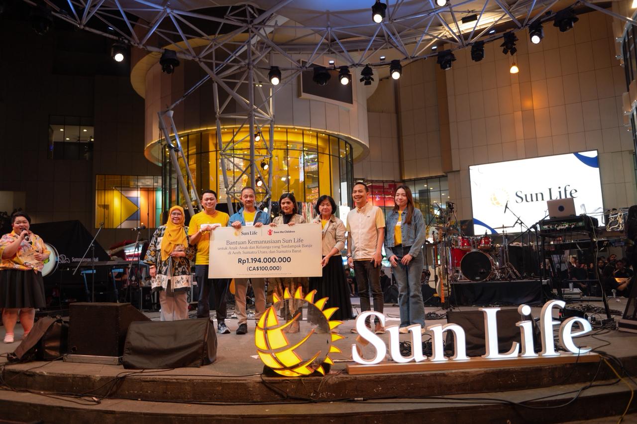 Sun Life Indonesia Perkuat Solidaritas untuk Pemulihan Korban Banjir dan Longsor di Sumatra