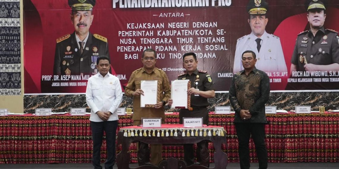 Jamkrindo Perkuat Ekosistem Pelatihan Pidana Kerja Sosial di NTT