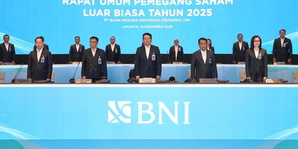 BNI Gelar RUPSLB, Mantapkan Transformasi dan Tata Kelola Hadapi 2026