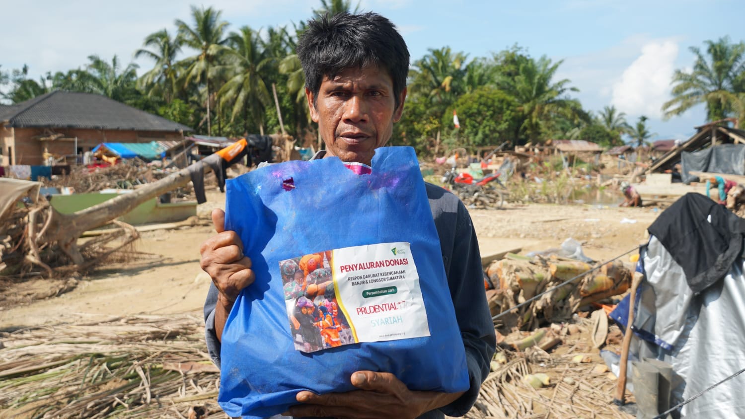 Kolaborasi Prudential Syariah, Dompet Dhuafa, dan LAZISNU Bantu Ribuan Korban Bencana Aceh
