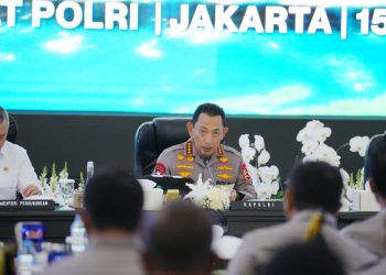 Kapolri Hadiri Rakor Lintas Sektoral, Sinergisitas Stakeholder Kunci Pelayanan Nataru