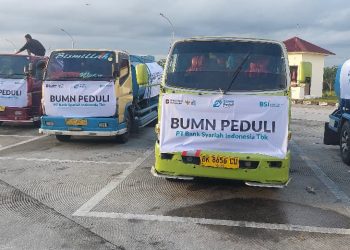 BSI Kirim 25 Tangki Air Bersih untuk Warga Terdampak Bencana di Aceh