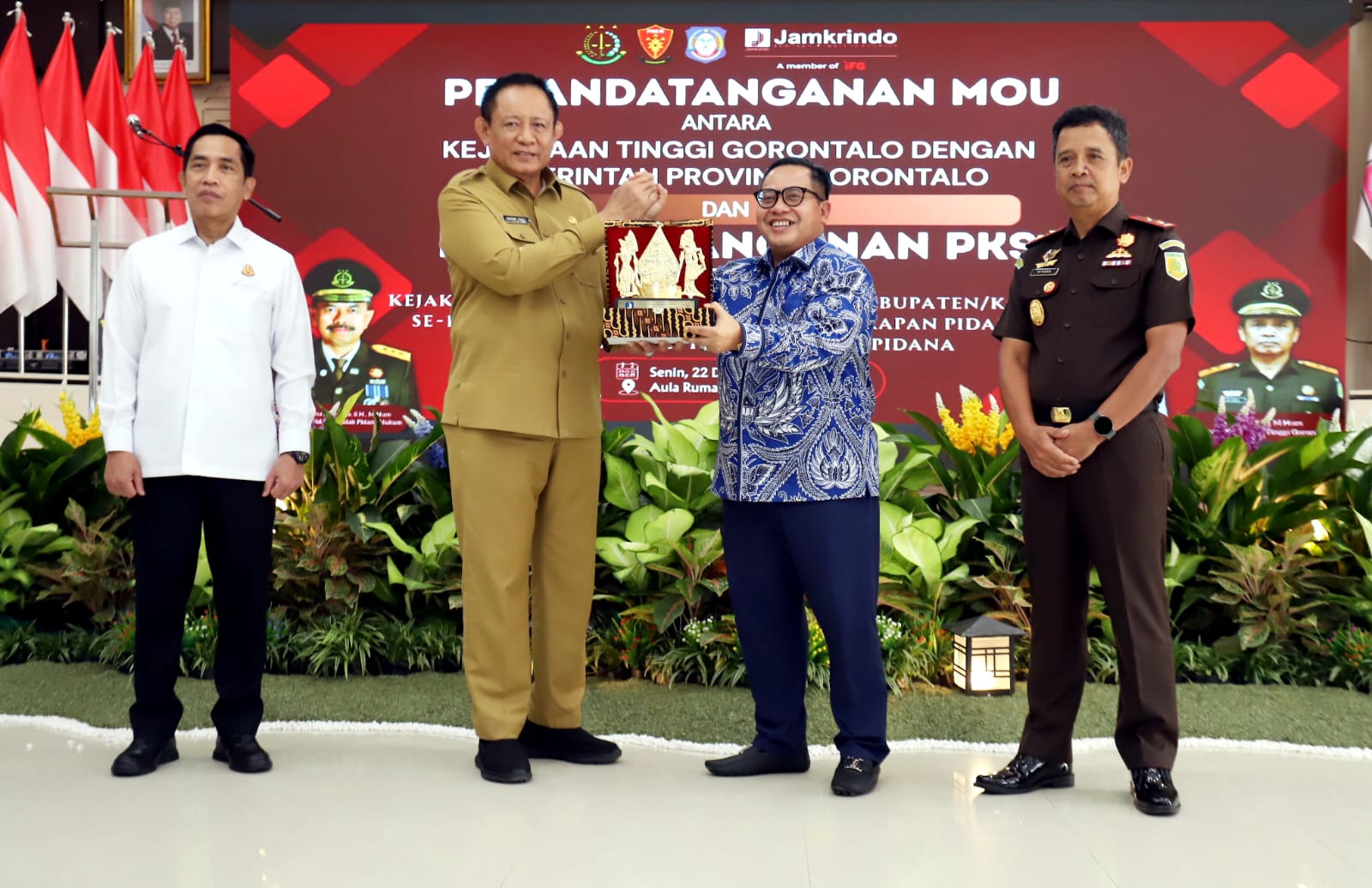 Jamkrindo Gandeng Pemprov Gorontalo Perluas Layanan Suretyship untuk Pembangunan Daerah